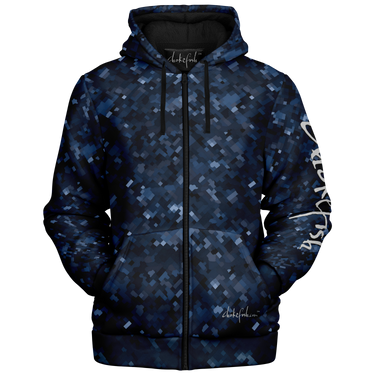 Chokefish™ Microfleece Zip-Up Hoodie Camouflage-018B